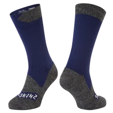 Voděodolné ponožky Sealskinz Raynham Grey/Blue