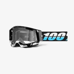 Sjezdové brýle 100% RACECRAFT 2 Clear Lens - černomodré