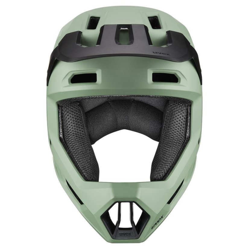 UVEX HELMA RAVAGE MOSS GREEN-BLACK MATT (S4109350300) - Velikost: 52-55