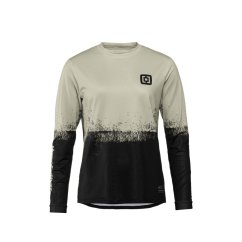 Dámský bike dres Quantum LS - silver birch/black