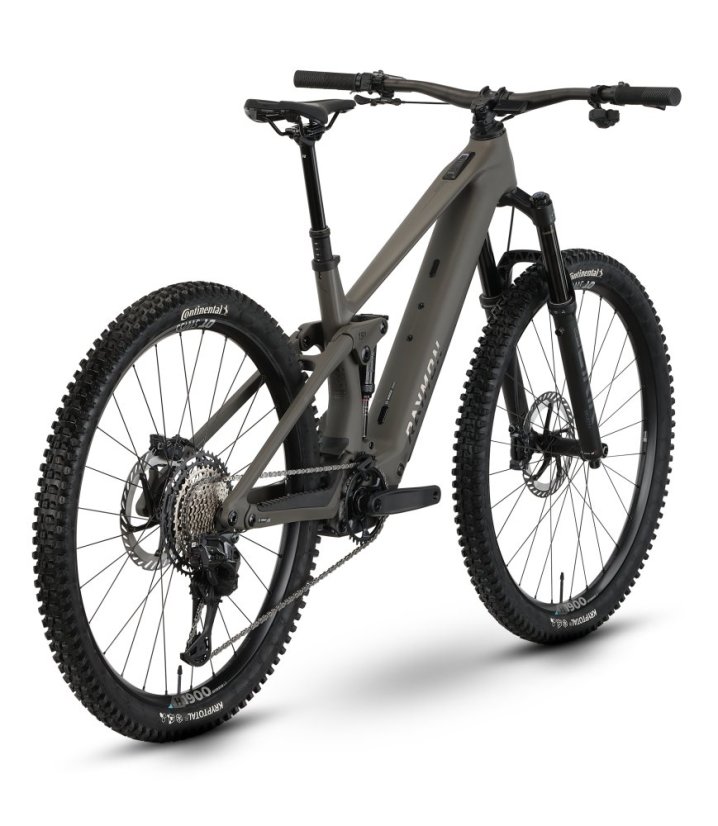 Celoodpružený horský elektrobicykel Raymon Airok Pro Black Grey