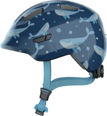 Detská cyklistická helma Abus Smiley 3.0 Blue Whale - modrá