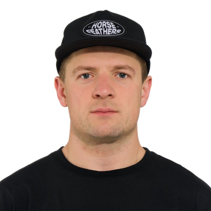 Kšiltovka Horsefeathers Steal - black