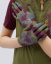 Dámské gravel rukavice Silvini Saltara - červené - Velikost: M