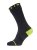 Ponožky SealSkinz All Weather Mid Hydrostop Black Neon Yellow
