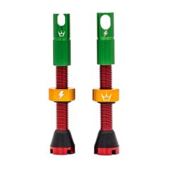 PEATY'S X 50to01 (MK2) RASTA BEZDUŠOVÉ VENTILKY 42MM (PTV2-42-RAS-12)