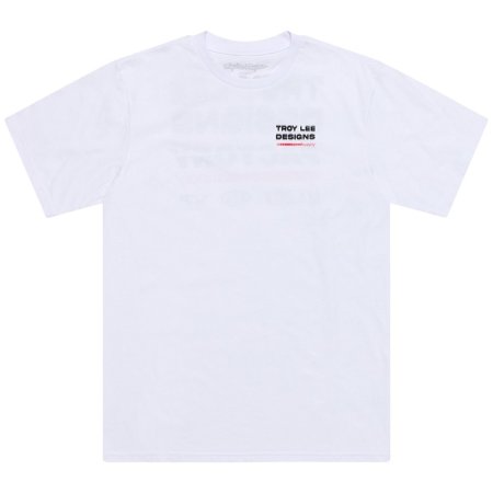 TLD TRIKO S KRÁTKÝM RUKÁVEM FACTORY WHITE (70181803) - Velikost: S