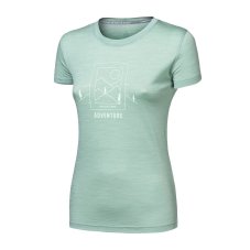 SENSOR MERINO AIR SAY YES dámské triko kr.rukáv basil green XL