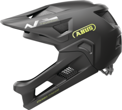 Detská integrálna helma Abus Youdrop FF Velvet Black - čierna