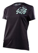 TLD DÁMSKÝ DRES S KRÁTKÝM RUKÁVEM LILIUM MICAYLA GATTO BLACK (35795801)