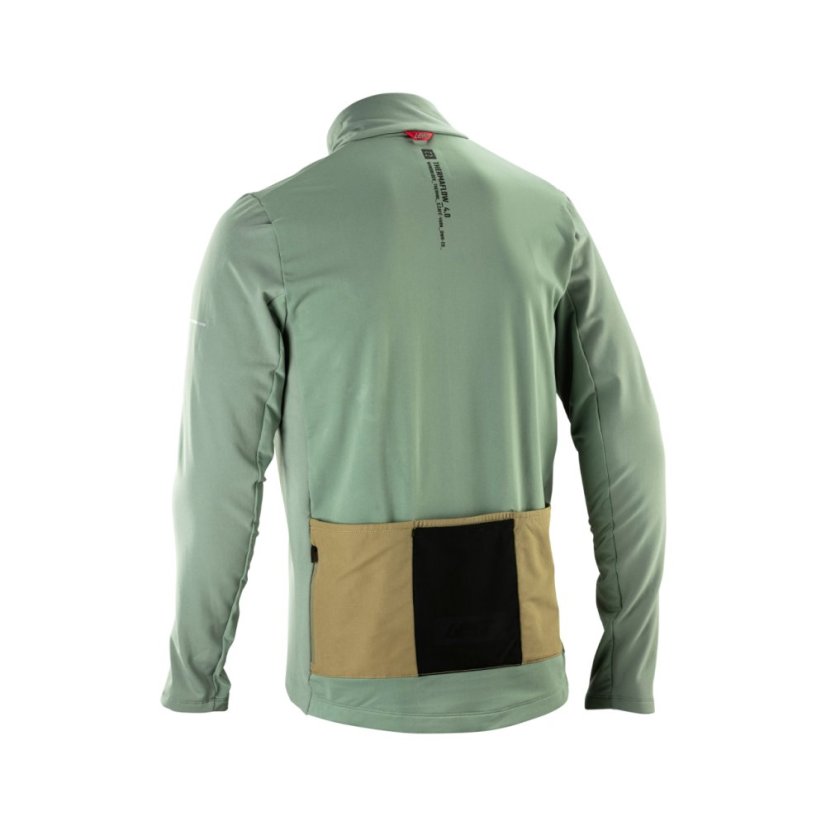 LEATT bunda MTB ThermaFlow 4.0 , Mist Green - Varianta: S / US38 / EU48