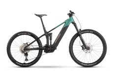Celoodpružené horské elektrokolo Raymon Vamok Comp Black/Green
