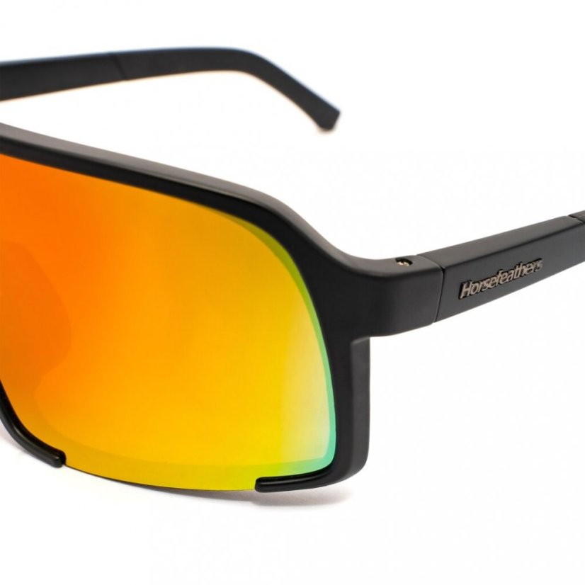 Okuliare Horsefeathers MAGNUM - čierne/oranžové sklo