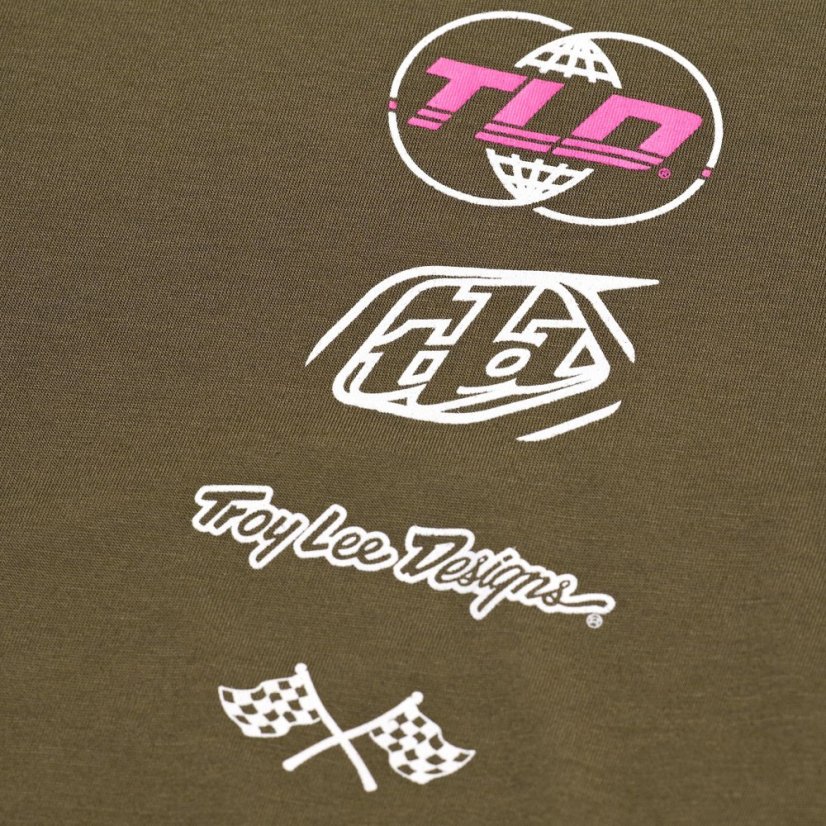 TLD DĚTSKÝ DRES S KRÁTKÝM RUKÁVEM SKYLINE RIDE TEE WORLDWIDE CAPER (38414800) - Veľkosť: XS