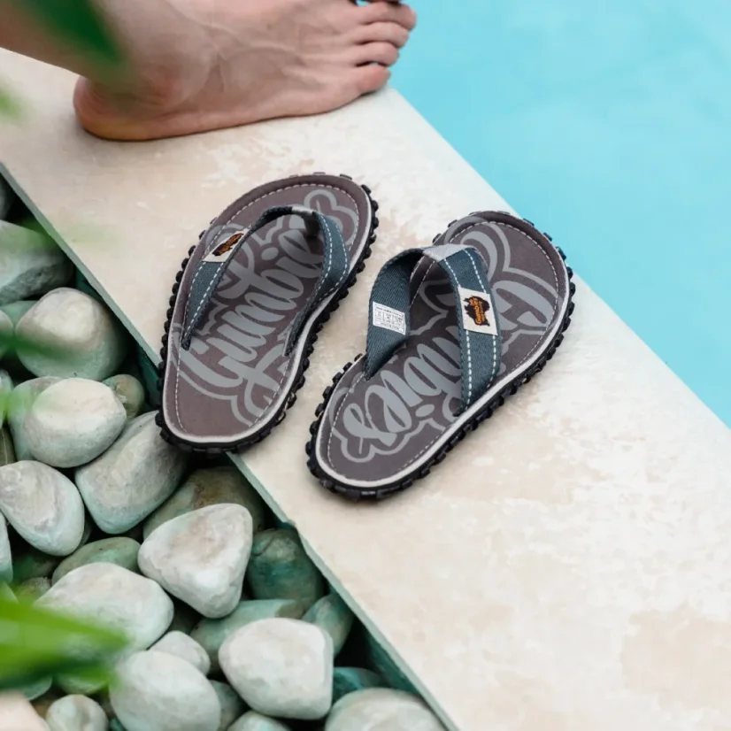 Žabky Gumbies Classic Cool Grey