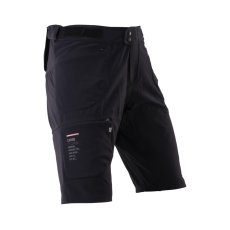 LEATT Shorts MTB Trail 6.0 Cargo , Ghost Black