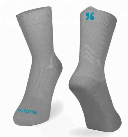 Dirtlej Arrow Socks Grey - Velikost: XL