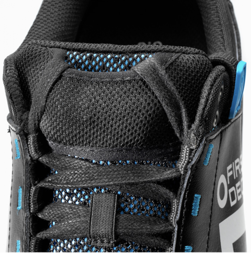 Cyklistické boty First Degree F1 - black/cyan