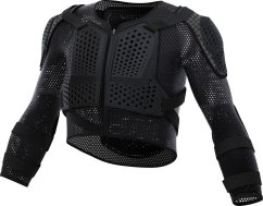 Hex upper body protective, black, LXL