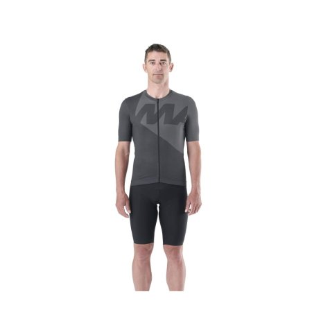 MAVIC PÁNSKÝ DRES S KRÁTKÝM RUKÁVEM ICON GRAPHIC BLACK (T000544) - Velikost: S
