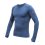 SENSOR MERINO BOLD pánské triko dl.rukáv cool blue XL - Barva: modrá, Velikost: XL
