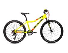 Detský bicykel 24" Core Al Nipper Ultralight, jednoprevodník, 1x8sp - reflexně žltý