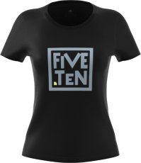 Tričko Five Ten GFX Tee Black Dámske