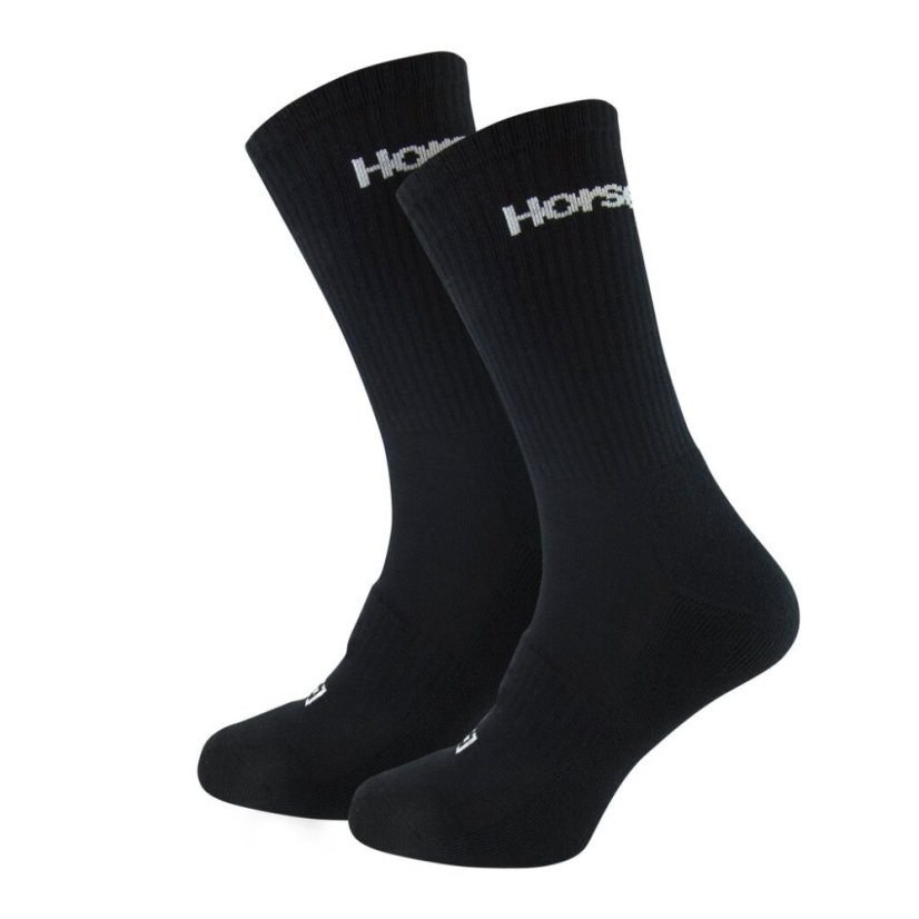 Dámské cyklo ponožky Horsefeathers Delete Premium Wmns 3Pack - black