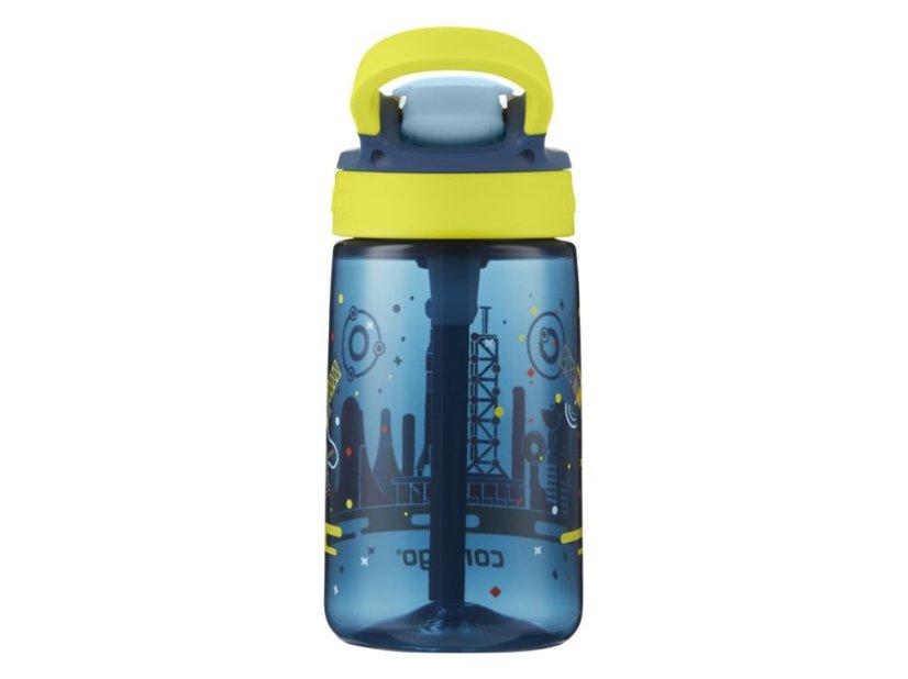 Contigo Dětská láhev Gizmo Flip 420 ml, Blue Nautical Space