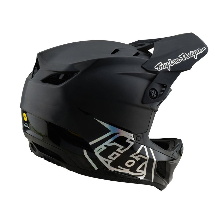 TLD HELMA D4 CARBON STEALTH BLACK (13943701) - Velikost: XS