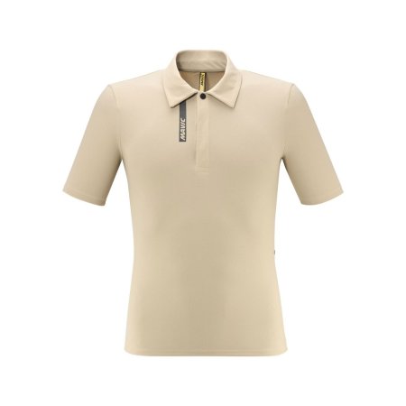MAVIC PÁNSKÝ DRES S KRÁTKÝM RUKÁVEM ALLROAD POLO WHITE PEPPER (T000566) - Velikost: S