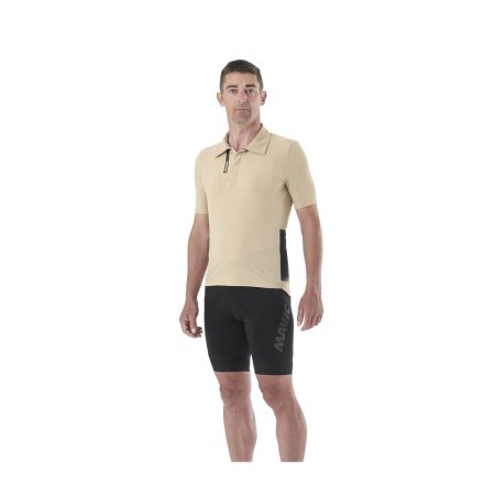 MAVIC PÁNSKÝ DRES S KRÁTKÝM RUKÁVEM ALLROAD POLO WHITE PEPPER (T000566) - Velikost: S