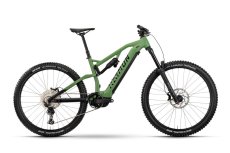 Celoodpružený horský elektrobicykel Raymon TrailRay 170 Green Black