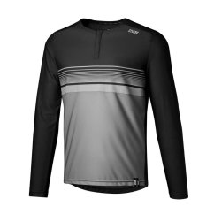 IXS Flow Lite 1.0 henley, black-graphite, L
