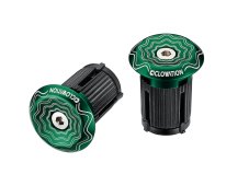 CICLOVATION zátky do řidítek Lock-In Vortex Power Wave zelená
