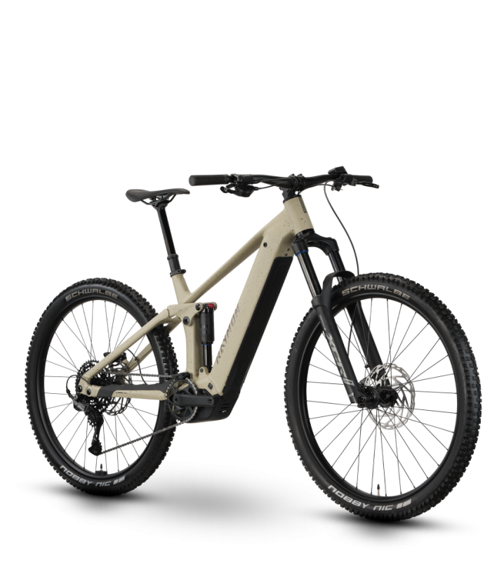Celoodpružený horský elektrobicykel Raymon Korak Comp Grey