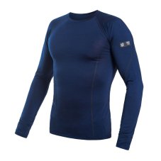 SENSOR MERINO ACTIVE pánské triko dl.rukáv deep blue XL