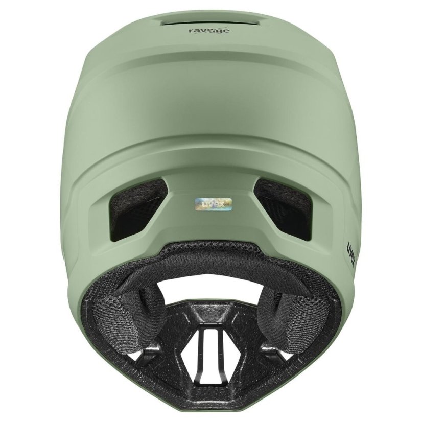 UVEX HELMA RAVAGE MOSS GREEN-BLACK MATT (S4109350300) - Velikost: 52-55