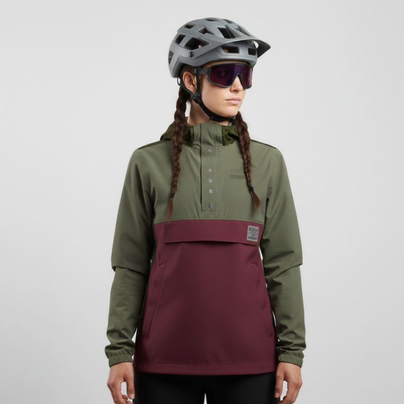 Silvini dámská cyklistická bunda WJ2223 Montesola, olivovo vínová - Velikost: XS