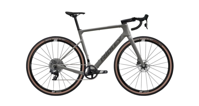 Gravel kolo RIDLEY ASTR Apex AXS Empress Grey/Anthracite Metallic M - Velikost: M
