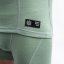 SENSOR MERINO DF pánské triko dl.rukáv zip basil green XL - Barva: zelená, Velikost: XL