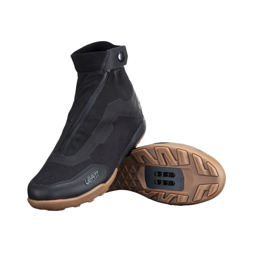 Leatt nepremokavá cyklo obuv HydraDri 7.0 Clip, pánska, black - Varianta: 41,5