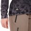 Cyklistický dámsky dres Horsefeathers Deco LS - black/cheetah