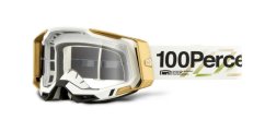 Zjazdové okuliare 100% RACECRAFT 2 Clear Lens - biele