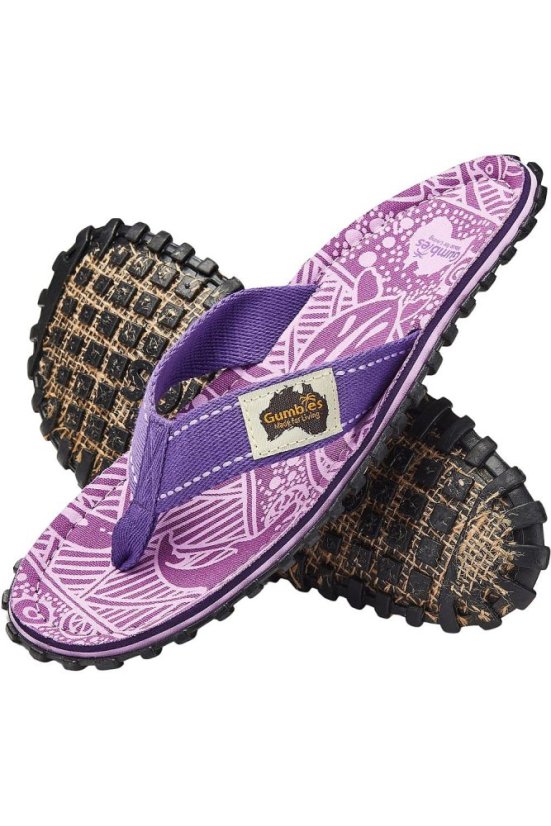 Žabky Gumbies Classic Purple Signature