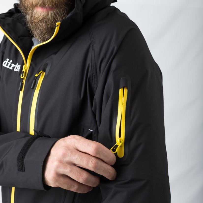 Nepremokavá cyklistická kombinéza Dirtlej Dirtsuit Pro Edition Black