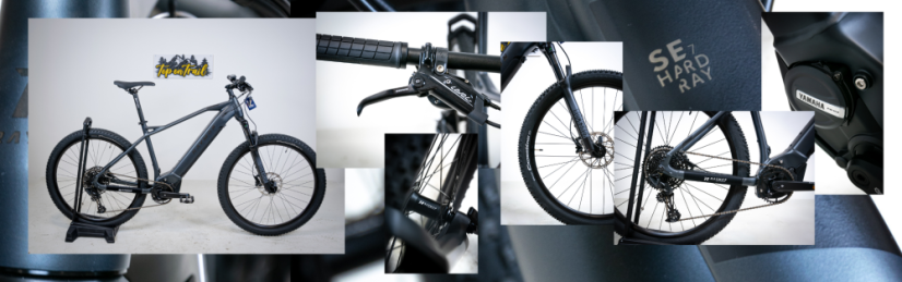 Horský elektrobicykel Raymon HardRay E 7.0 SE Black Matt 29"