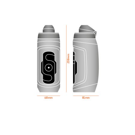 Fidlock TWIST NÁHRADNÍ LÁHEV ČIRÁ 590ml