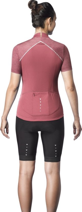 MAVIC DÁMSKÝ DRES SEQUENCE EARTH RED (LC1318200) - Veľkosť: XS