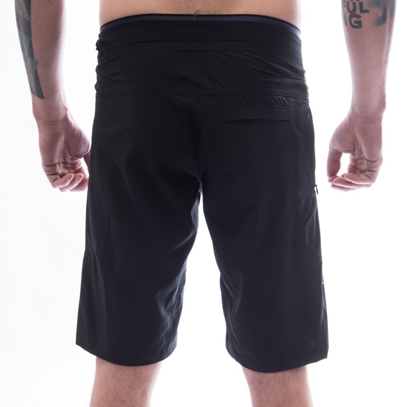 FT MEN'S RIDER SHORTS TRUE BLACK L - Barva: černá, Velikost: L